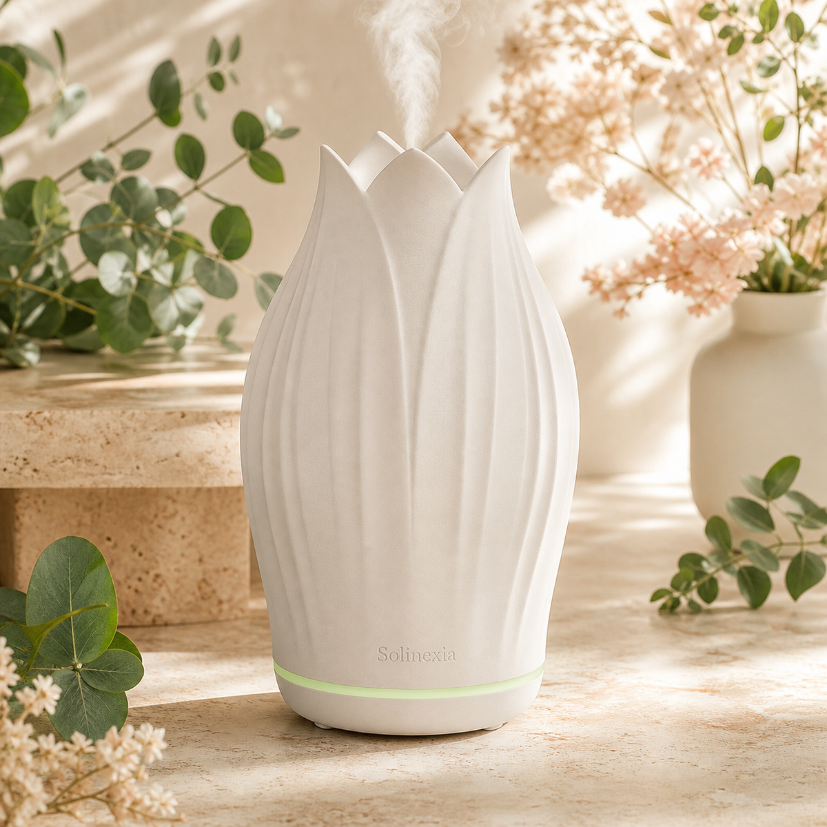Solinexia Petal Mist Ceramic Aroma Diffuser — Solinexia product image